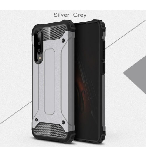 Huawei P30 Case Armor  Rugged Holster Case