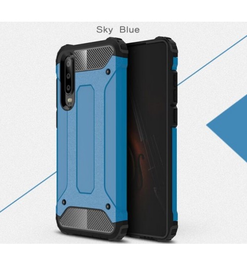 Huawei P30 Case Armor  Rugged Holster Case