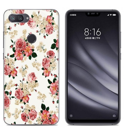 Xiaomi Mi 8 Lite Case Printed Soft Gel TPU Case