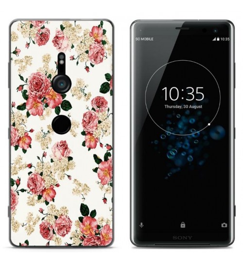 Sony Xperia XZ3 Case Printed Soft Gel TPU Case