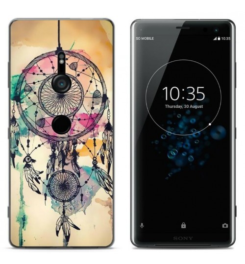 Sony Xperia XZ3 Case Printed Soft Gel TPU Case