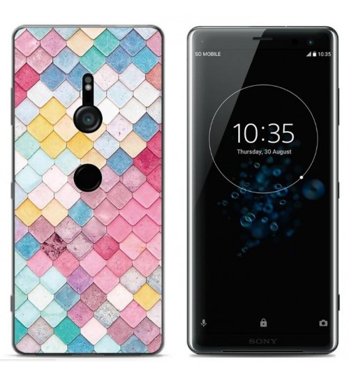 Sony Xperia XZ3 Case Printed Soft Gel TPU Case