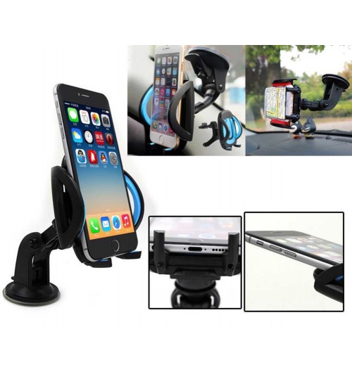 Cell Phone Car Mount Holder Uninversal Stand Clip