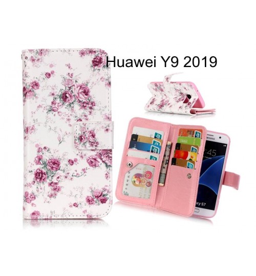 Huawei Y9 2019 case Multifunction wallet leather case