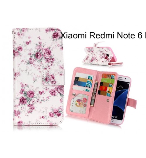 Xiaomi Redmi Note 6 Pro case Multifunction wallet leather case