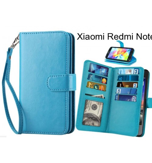 Xiaomi Redmi Note 6 Pro case Double Wallet leather case 9 Card Slots