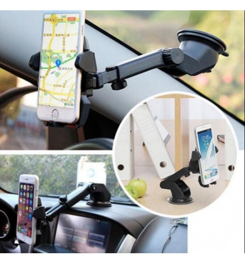 Long Neck One-Touch Car Mount Holder