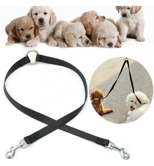 Double Lead Leash for Dogs