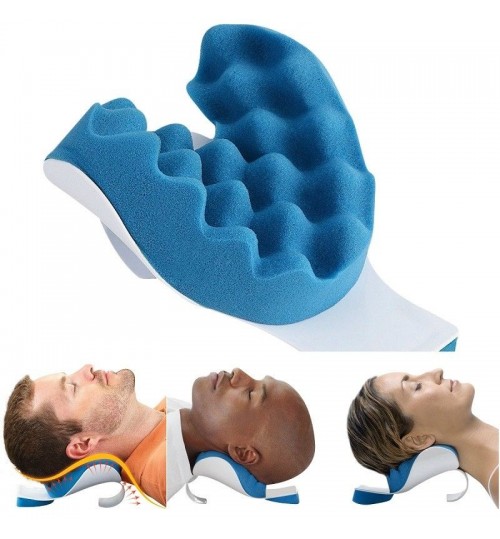 Relaxing Pillow Memory Sponge Head Neck Tension Release Pillow