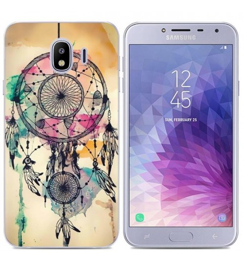 Galaxy J4 Case Printed Soft Gel TPU Case