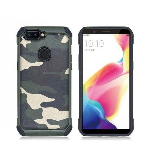 Oppo R11s impact proof heavy duty camouflage case