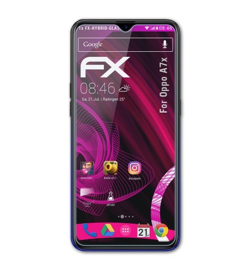 Oppo AX7 Tempered Glass Screen Protector Film