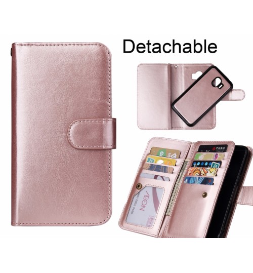 Galaxy J2 Pro 2018 Case double wallet leather case detachable