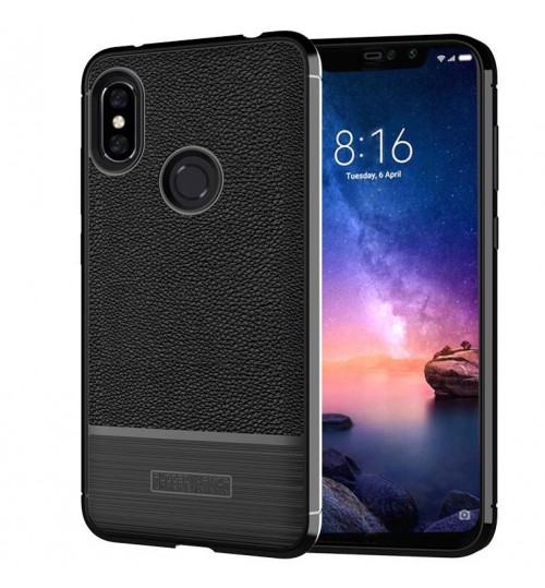 Xiaomi Redmi Note 6 Pro Case Armor rugged slim fit TPU Soft Gel Case