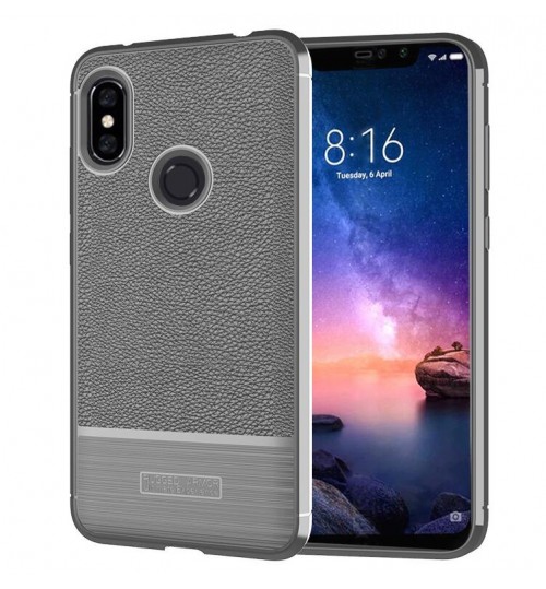 Xiaomi Redmi Note 6 Pro Case Armor rugged slim fit TPU Soft Gel Case