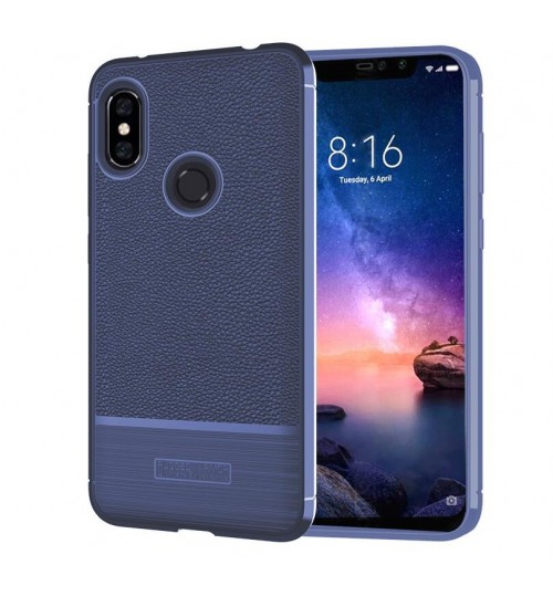 Xiaomi Redmi Note 6 Pro Case Armor rugged slim fit TPU Soft Gel Case