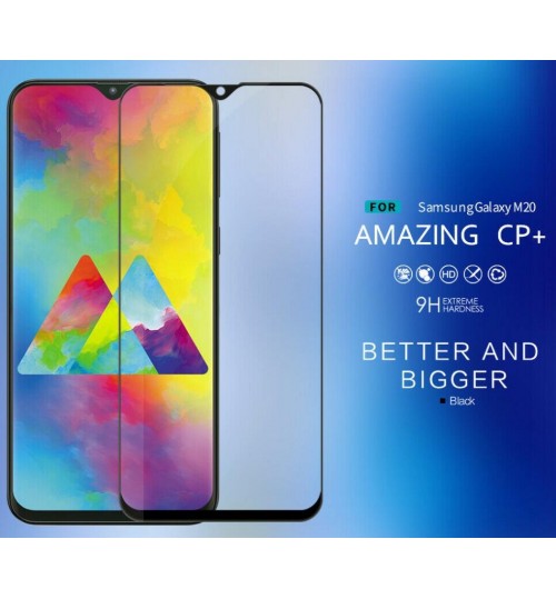 Galaxy M20 Full Screen Tempered Glass Screen Protector Film