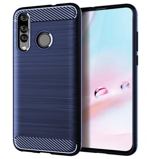 Huawei nova 4 Case Carbon Fibre Shockproof Armour Case