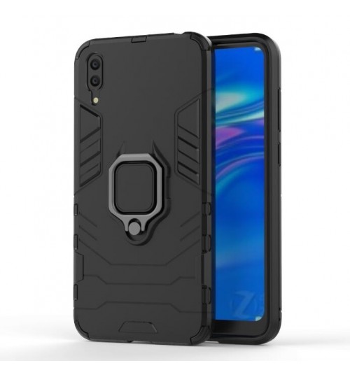 Huawei Y7 Pro 2019 Case Heavy Duty Ring Rotate Kickstand Case Cover