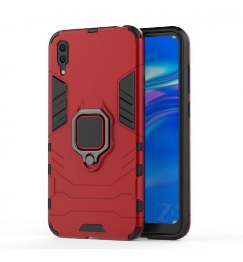 Huawei Y7 Pro 2019 Case Heavy Duty Ring Rotate Kickstand Case Cover