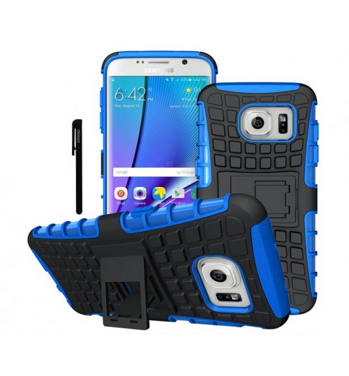 Galaxy S7 Case Heavy Duty Hybrid Kickstand