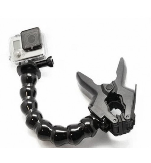 Jaw Flex Clamp Mount Clamp Clip compatible with Gopro HERO4 HERO3+ HERO3