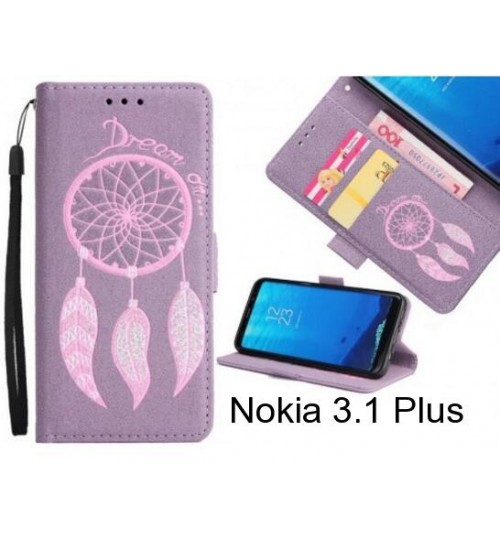 Nokia 3.1 Plus  case Dream Cather Leather Wallet cover case