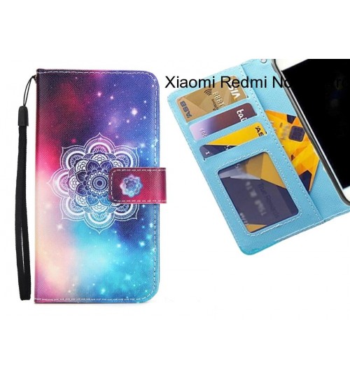 Xiaomi Redmi Note 6 Pro case 3 card leather wallet case printed ID