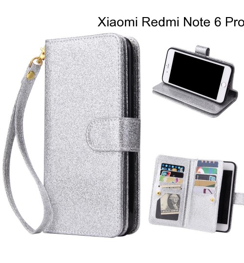 Xiaomi Redmi Note 6 Pro Case Glaring Multifunction Wallet Leather Case