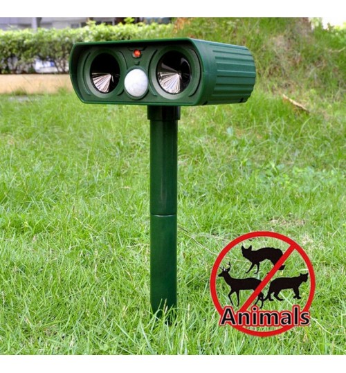 Ultrasonic Pest Repeller Animal Rodent Cat Dog Fox Repeller Animal Repeller