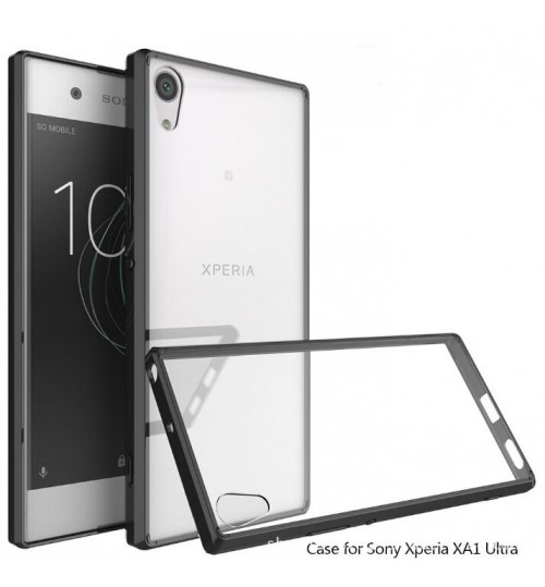 SONY Xperia XA1 Ultra case bumper  clear gel back cover