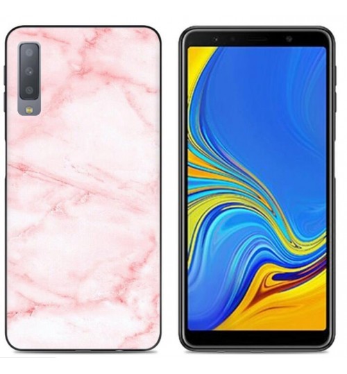 Galaxy A7 (2018) Case Printed Soft Gel TPU Case