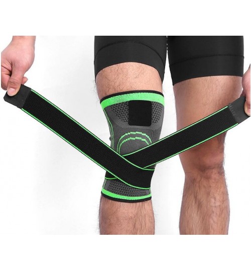 Knee Brace Support with Adjustable Compression Straps