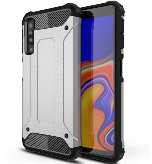 Galaxy A7 2018 Case Armor  Rugged Holster Case