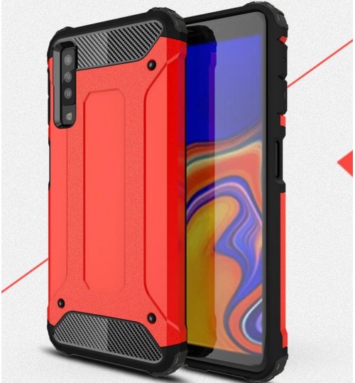 Galaxy A7 2018 Case Armor  Rugged Holster Case