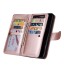 Galaxy J6 PLUS Case Double Wallet Leather Case Detachable
