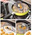 Kitchen Multi-Function Strainers With Clamp Stainless Steel Food Clip Sifter