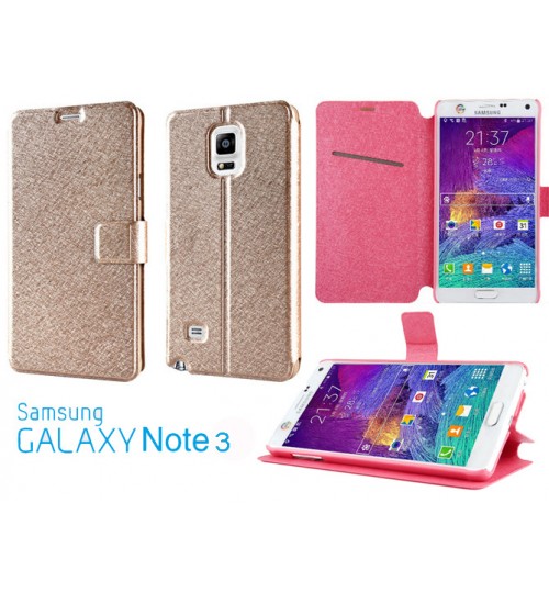 Samsung Galaxy Note 3 luxury flip leather case