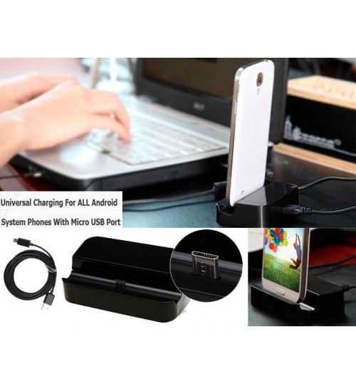 Universal Micro USB Charging Dock Stand Samsung