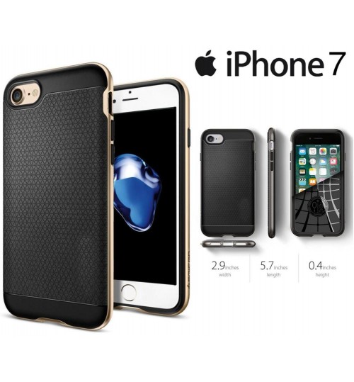 iPhone 7 case Carbon Fibre with Bumper Case