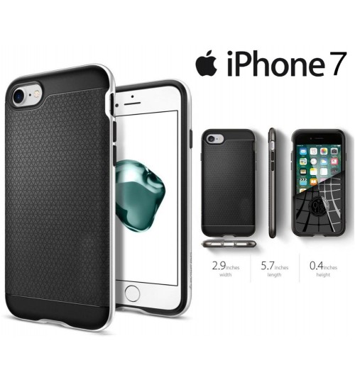 iPhone 7 case Carbon Fibre with Bumper Case