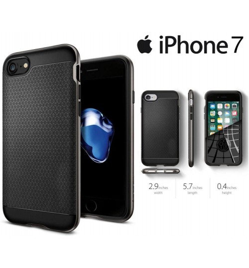 iPhone 7 case Carbon Fibre with Bumper Case