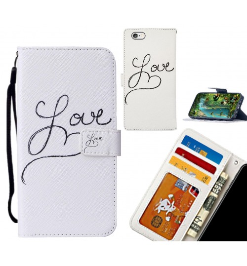 iphone 6 case leather wallet case printed ID