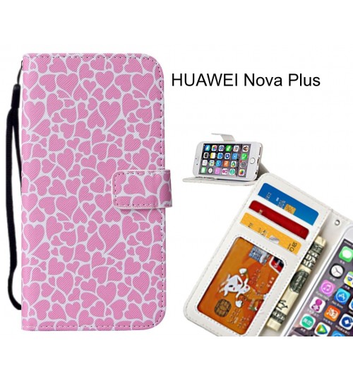 HUAWEI Nova Plus case leather wallet case printed ID