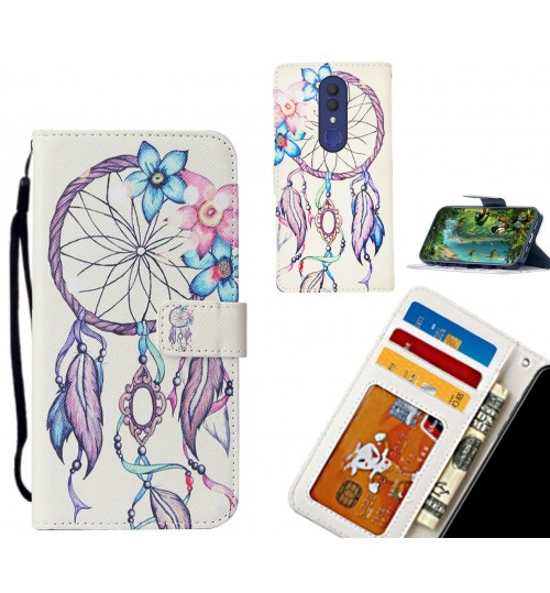 Alcatel 1x case leather wallet case printed ID