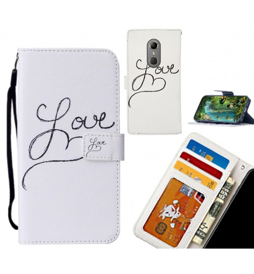 Vodafone N9 case leather wallet case printed ID