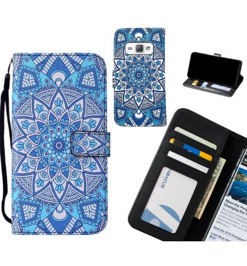 GALAXY J1 2016 case leather wallet case printed ID