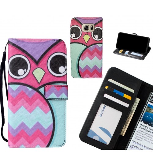 GALAXY NOTE 5 case leather wallet case printed ID