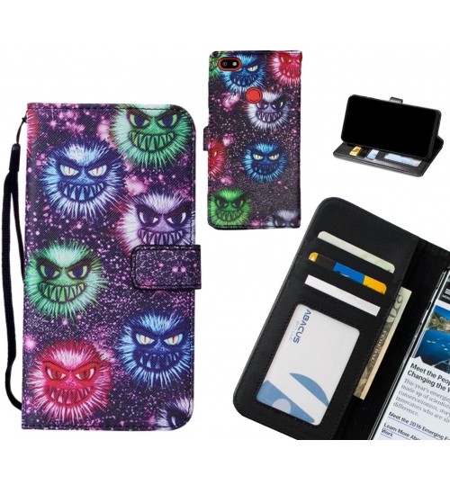 SPARK PLUS case leather wallet case printed ID