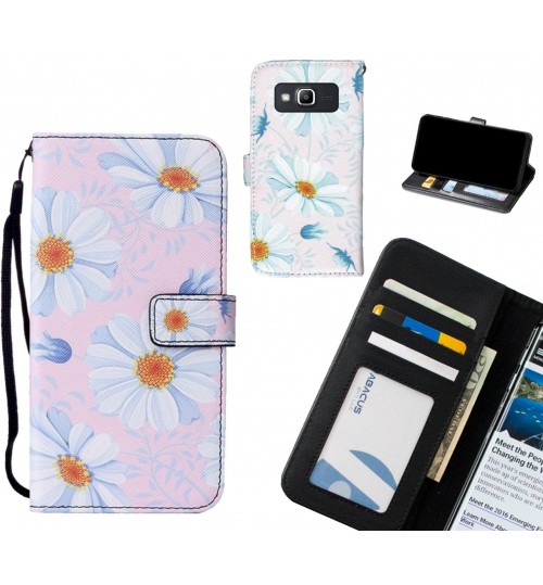 Galaxy J2 Prime case leather wallet case printed ID